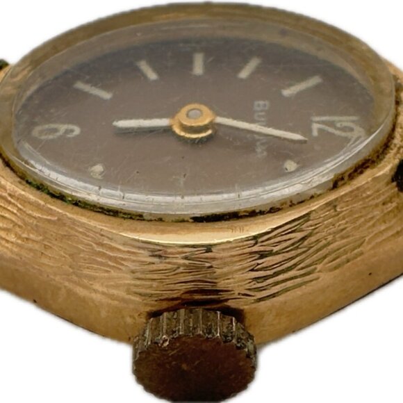 Vintage 1962 Bulova Ladies Mechanical Wristwatch 6 CL USA 10k RGP for Repair main image 5